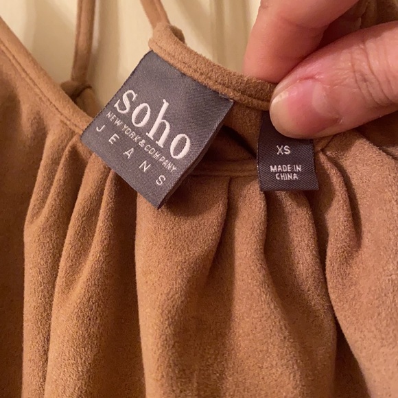 Tank Top in Khaki by Soho New York & Company - Picture 4 of 4